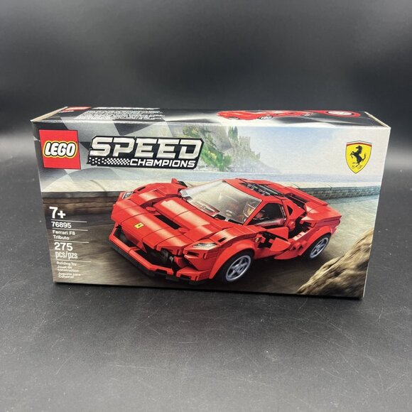 LEGO Speed Champions 76895 Ferrari F8 Tributo set - New Factory Sealed - Retired - Picture 1 of 7